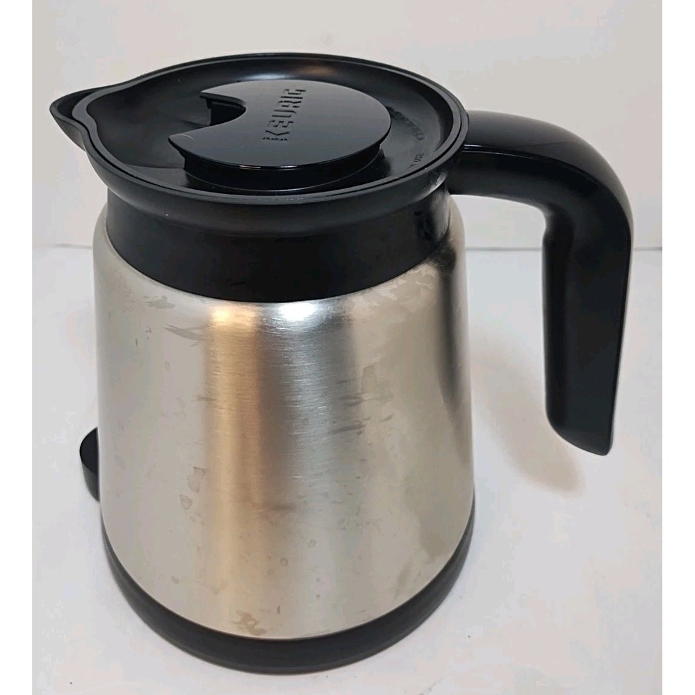 Keurig 2.0 Brushed Stainless Steel 32 Oz Thermal Coffee Pot Carafe & Lid 1728X.